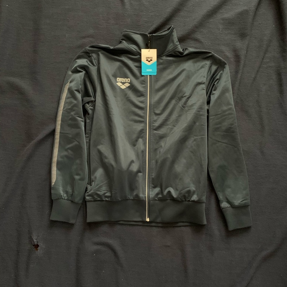 Navy ARENA warm up jacket NEVER WORN